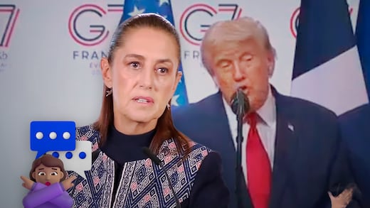 “Está mal informado”: Sheinbaum rechaza declaraciones de Trump