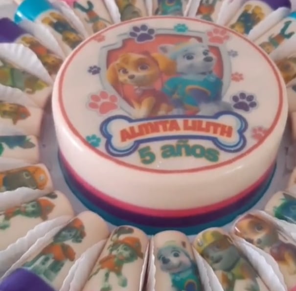 Paletas de gelatina de Paw Patrol