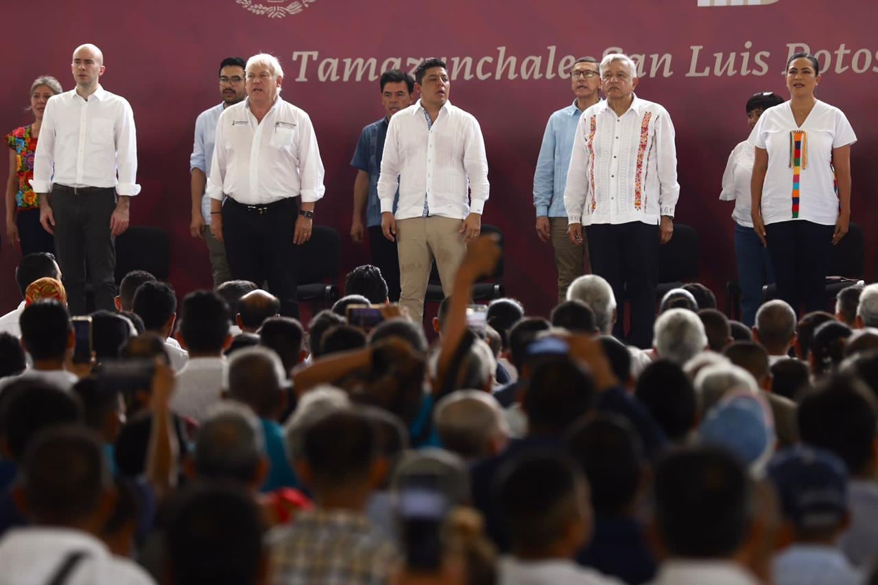 Ricardo Gallardo expresó que San Luis Potosí será aliado en la transformación de México