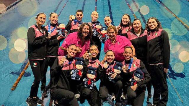 México se sube al podio en la Super Final de la Copa del Mundo de Natación Artística