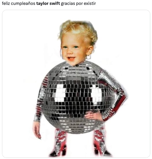 Taylor Swift cumple años este 13 de diciembre y lo celebran con memes