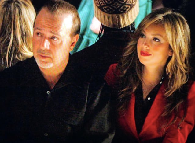 Tommy Mottola y Thalía