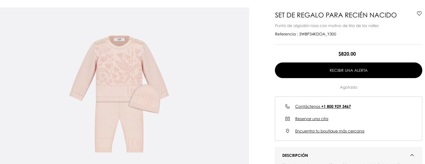 Cazzu vistió a su bebé con la última colección de Dior