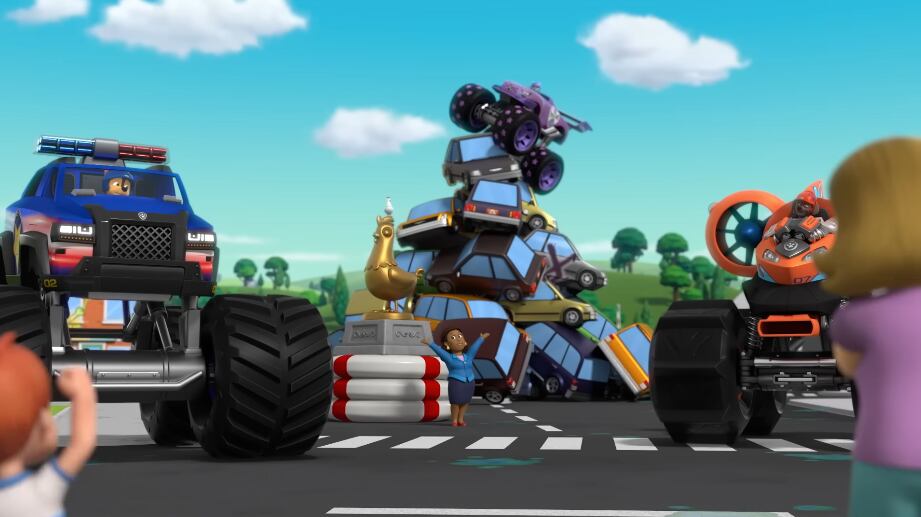 Paw Patrol por el Día del Taxista.