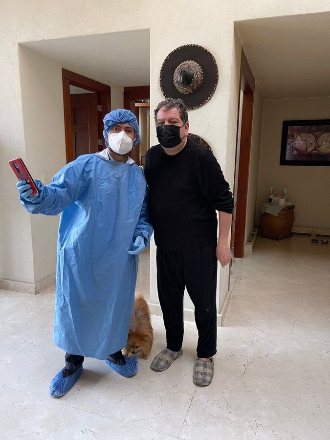 Coque Muñiz se contagia de Covid-19.