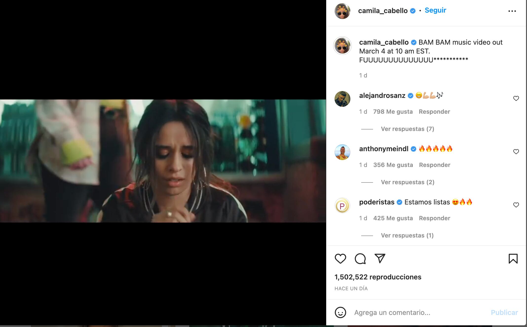 "Bam Bam" Camila Cabello