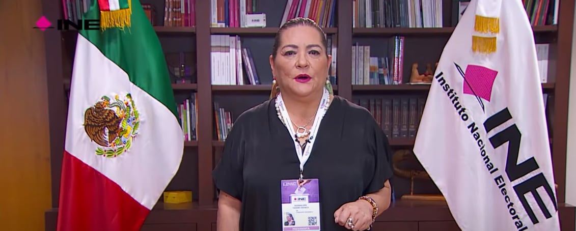 Guadalupe Taddei, consejera presidenta del INE
