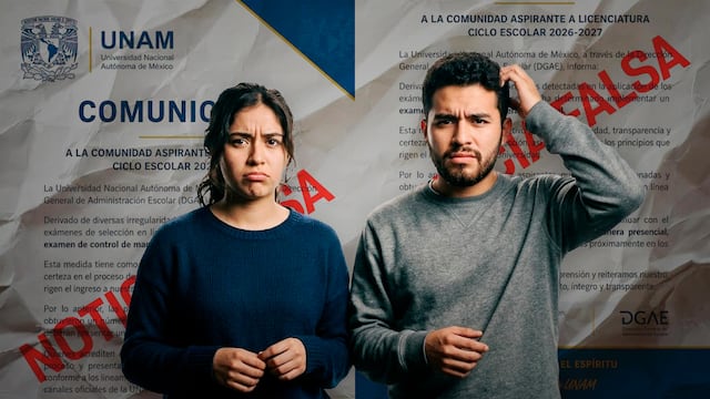 Es falso el comunicado sobre un segundo examen de admisión, aclara la UNAM