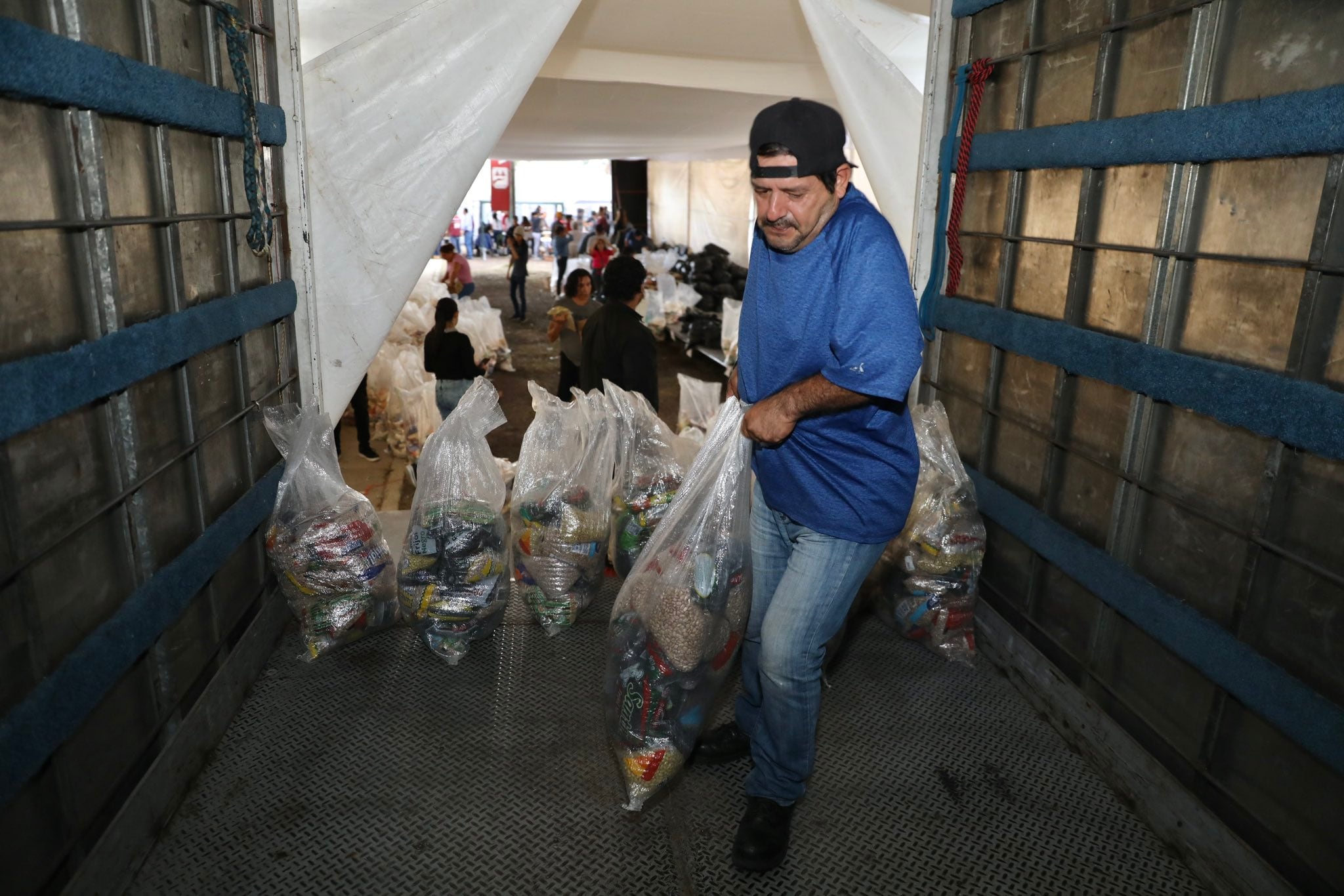 Michoacán envía ayuda a Acapulco/ fotografía tomada de X