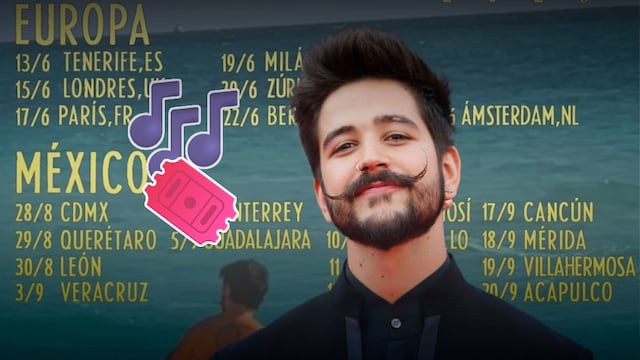 Camilo tendrá 14 conciertos en México