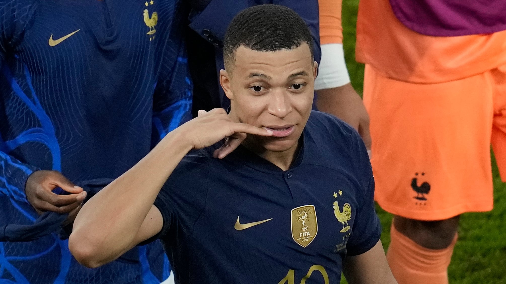 Kylian Mbappé.