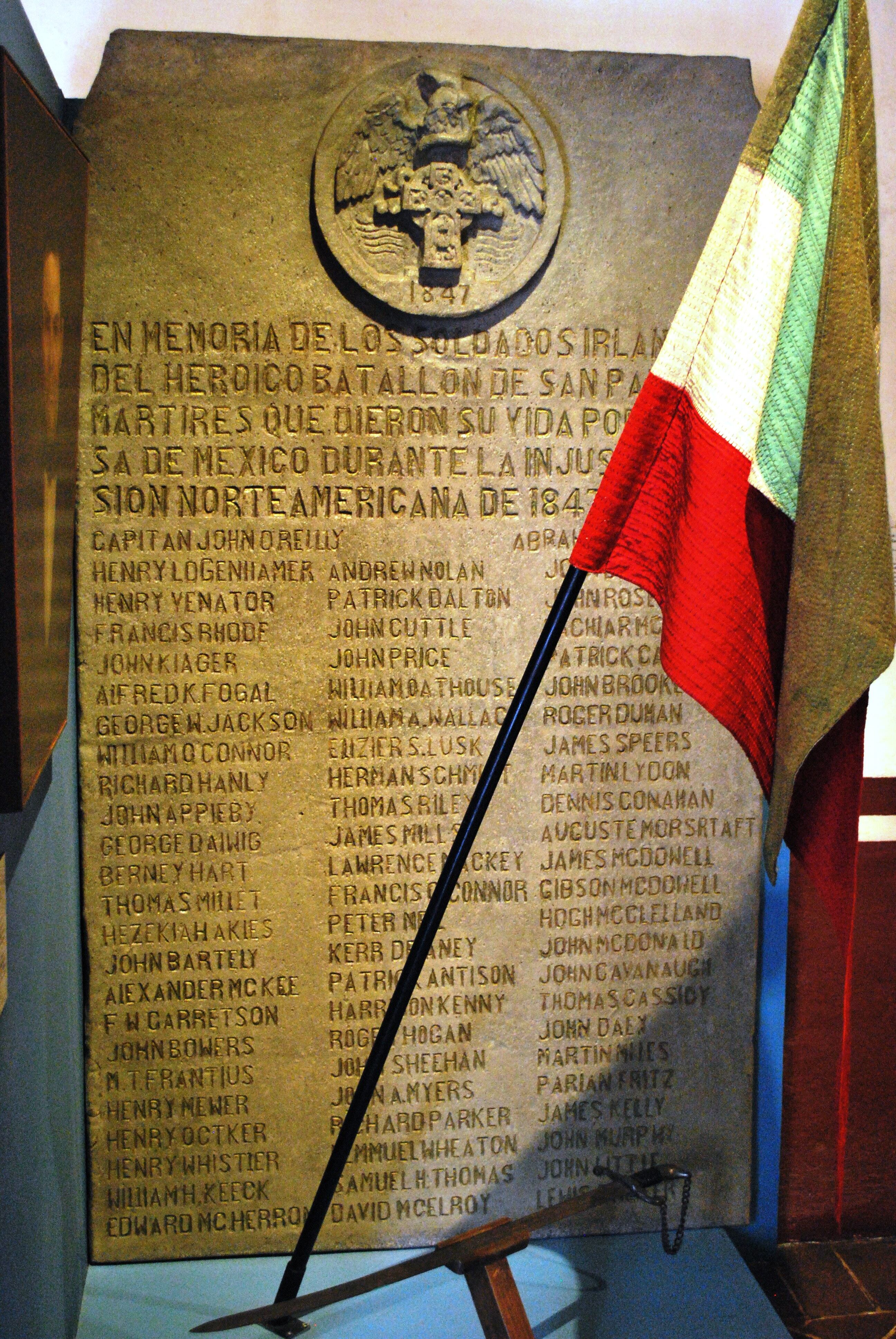 Este 12 de septiembre es la gesta del Batallón de San Patricio