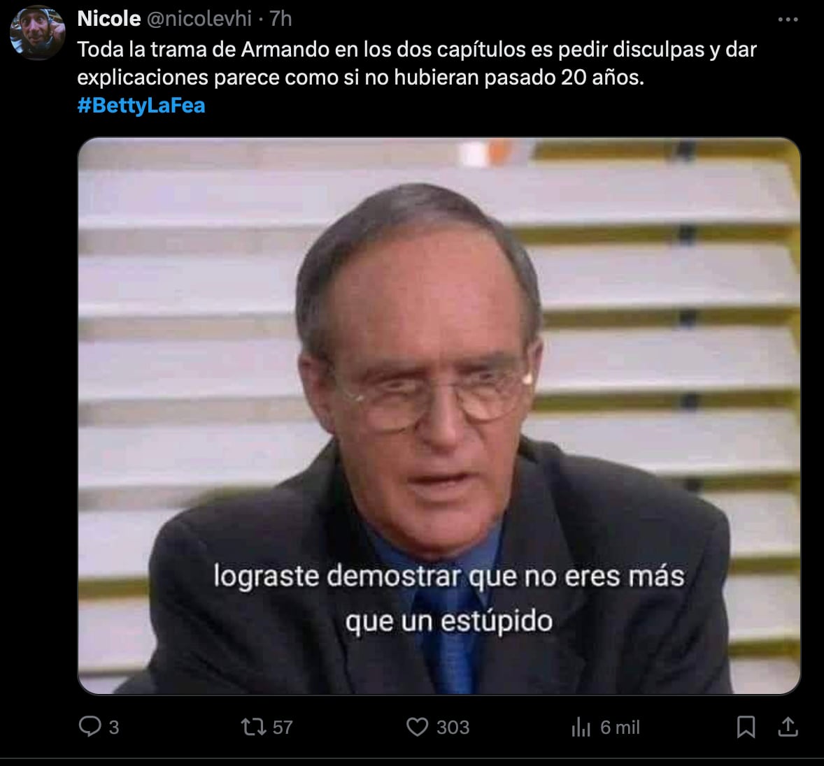 Memes de Betty La Fea por el impacto que dejaron los primeros dos capítulos