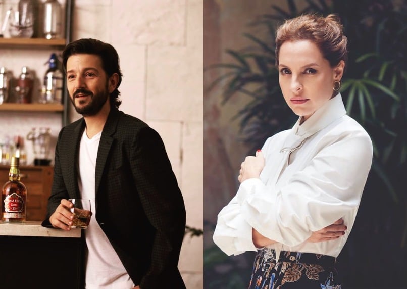Marina de Tavira y Diego Luna