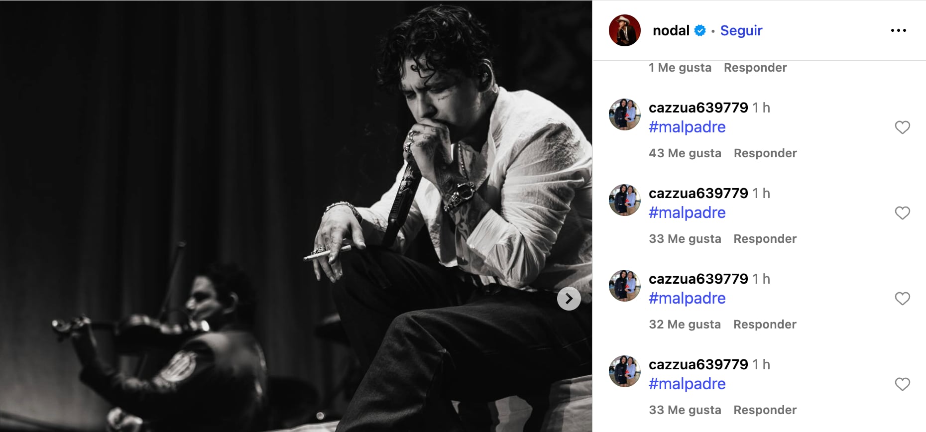 Christian Nodal ignora el cumpleaños de Inti y haters se lo recordaron