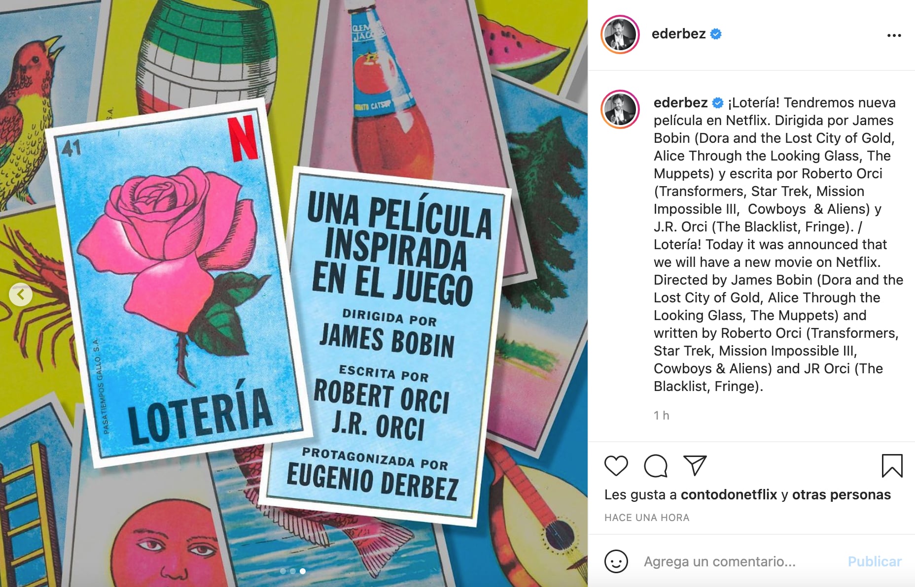 'Lotería' es la nueva película de Eugenio Derbez y Netflix