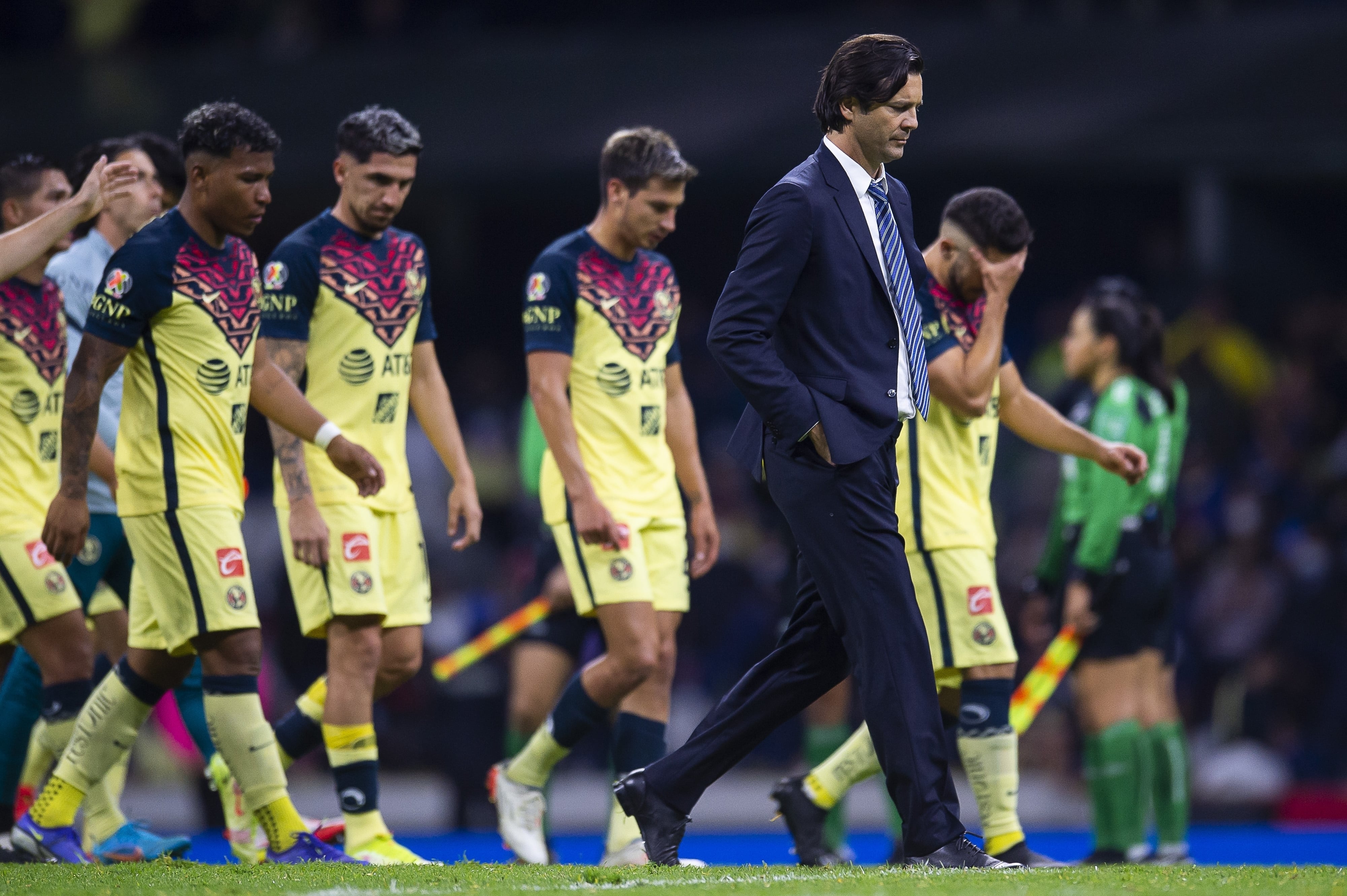 Santiago Solari en el Club America