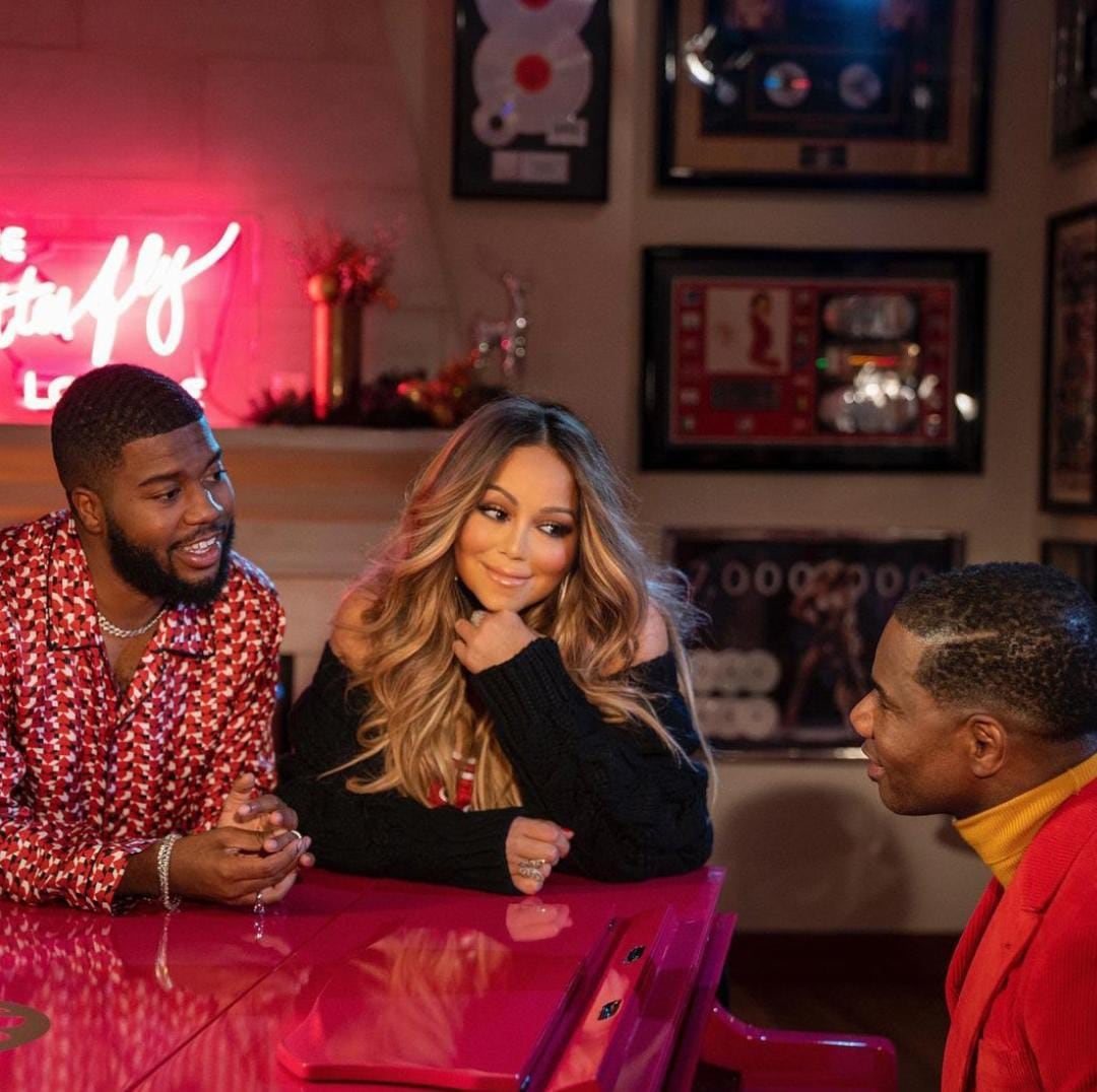 Fall in Love at Christmas. Mariah Carey, Khalid y Kirk Franklin