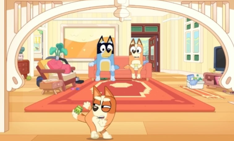 Lo mejor de Chilli y Bandit, papás de Bluey