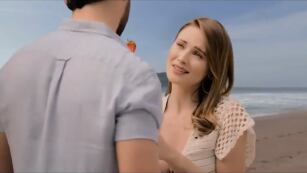 Critican a Vivir de Amor por una escena de playa filmada con pantalla verde