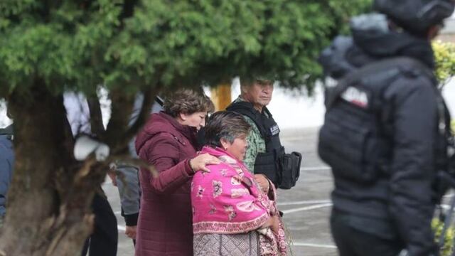 Delfina Gómez visita Texcapilla tras enfrentamiento ocurrido en Texcaltitlán