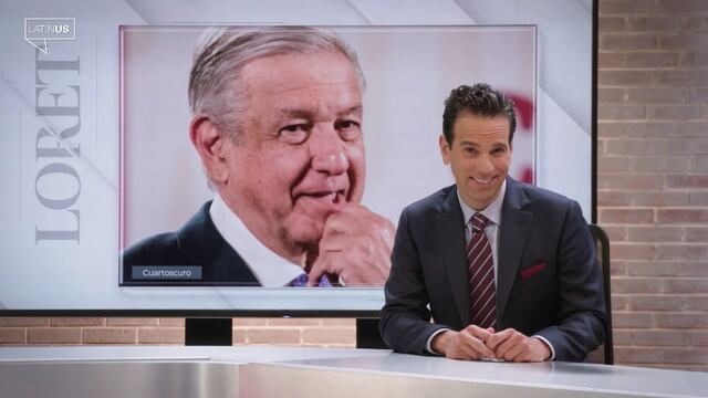 AMLO y Carlos Loret de Mola