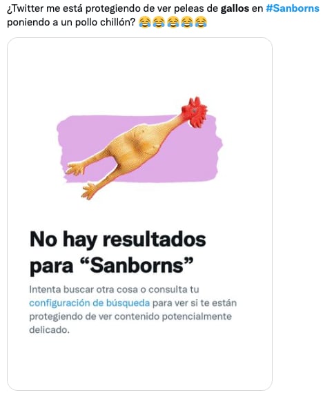 Memes sobre las peleas de gallo en Sanborns