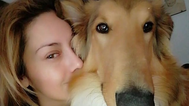 Sugey Ábrego y Lucky