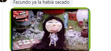 Muñeca de Lyn May creada por Facundo.