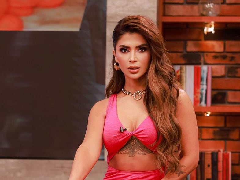 Kimberly Flores, influencer y esposa de Edwin Luna.