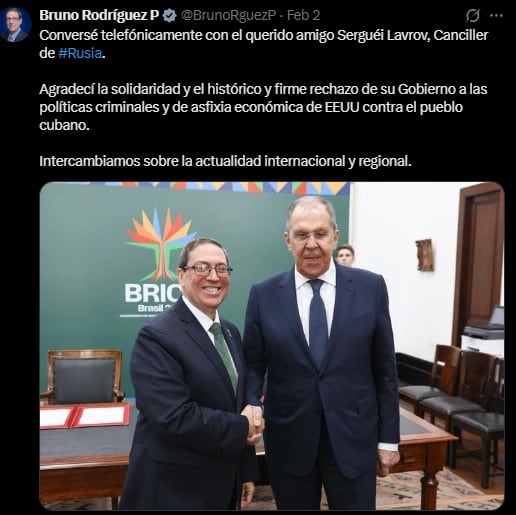 Cuba busca apoyo internacional de Rusia, China y Vietnam ante crisis