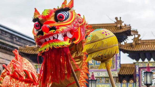 Año nuevo chino en el Barrio Chino de la CDMX