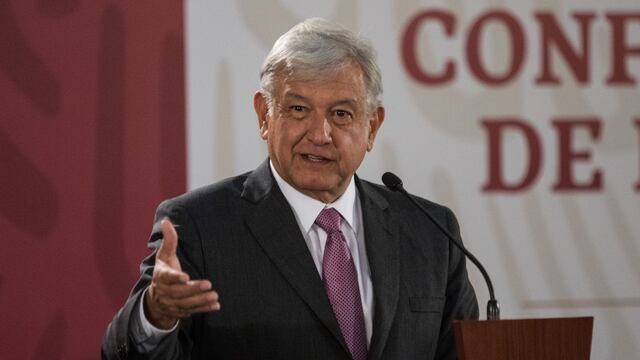 Andrés Manuel López Obrador. Anuncio.