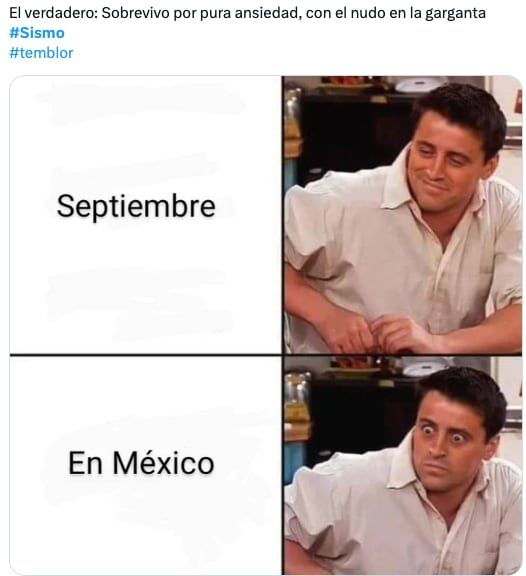 Estos son los mejores memes del sismo del 8 de septiembre