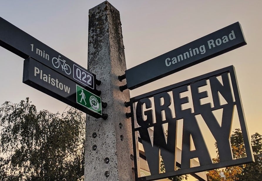 Parque Greenway de Londres