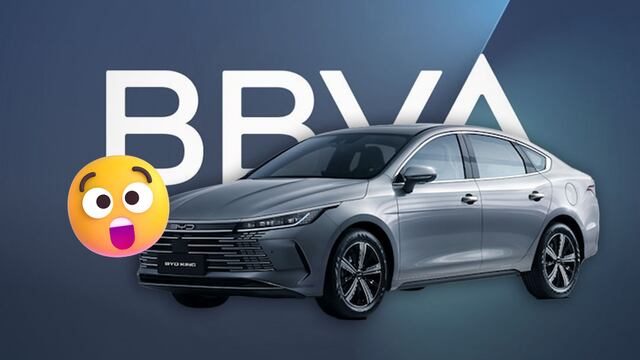 ¿Eres cliente BBVA? Te será más fácil estrenar un carro BYD