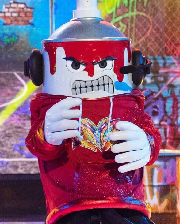 Graffiti en Quién es la máscara