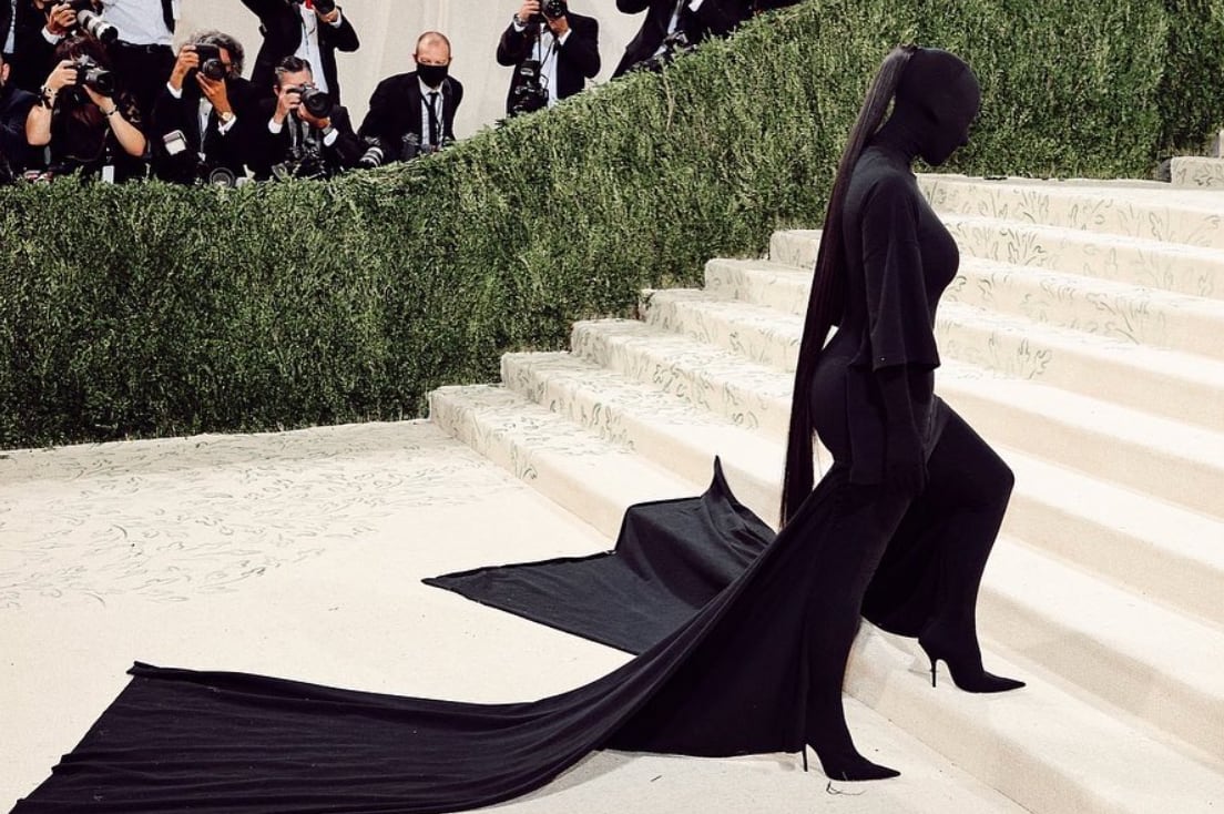 Kim Kardashian en la MET Gala 2021