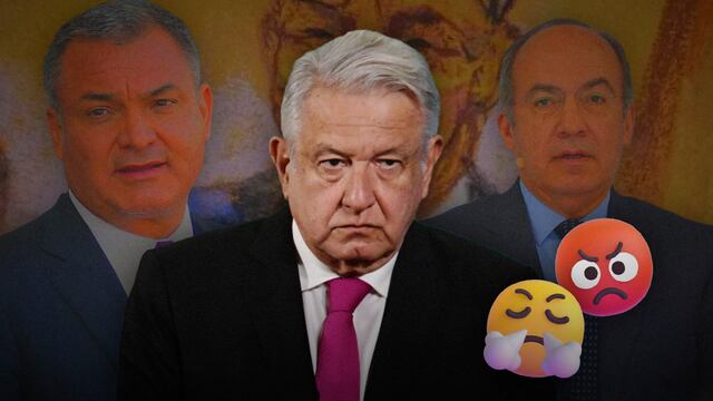 AMLO critica a Felipe Calderón por no defender a Genaro García Luna