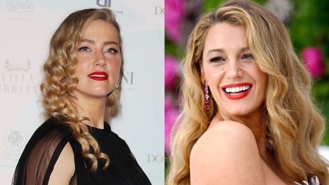 Amber Heard defiende a Blake Lively del actor Justin Baldoni, acusado de acoso sexual
