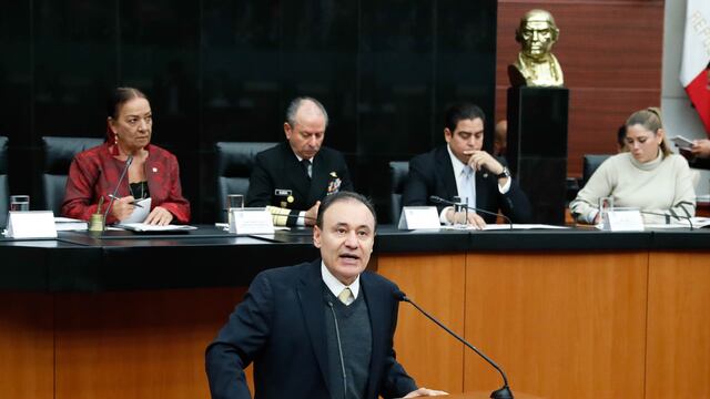 Comparecencia de Durazo ante el Senado