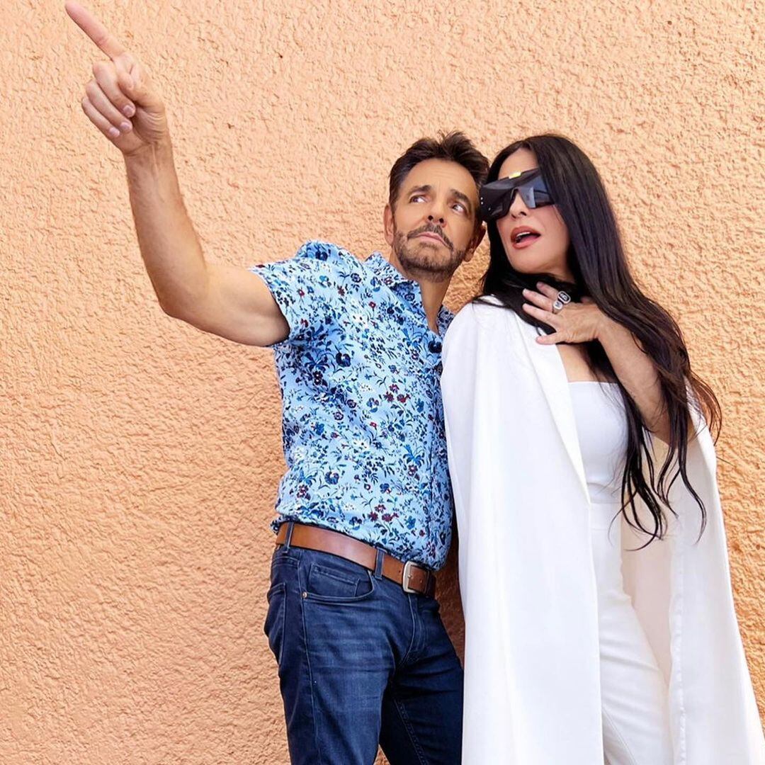 Eugenio Derbez y Martha Debayle