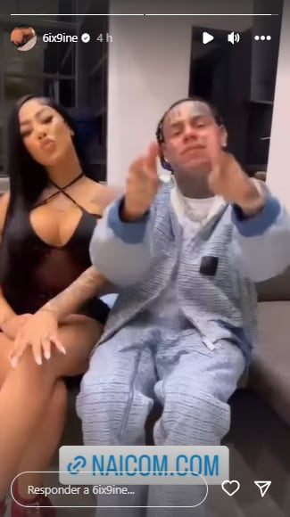 Yailín la más viral y Tekashi 6ix9ine, ¿escapada romántica o viaje de trabajo?