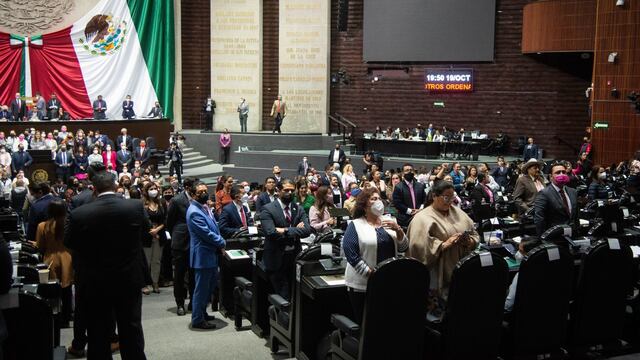 Sesión en la Cámara de Diputados