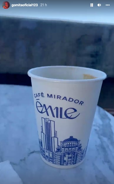 Gomita visita el mirador Emile