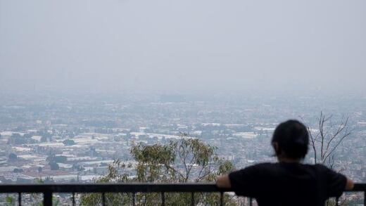 Activan acciones preventivas por mala calidad del aire en el Valle de México