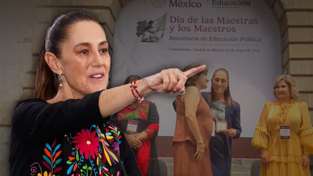 Sheinbaum reconoce labor docente en mensaje por el Día del Maestro