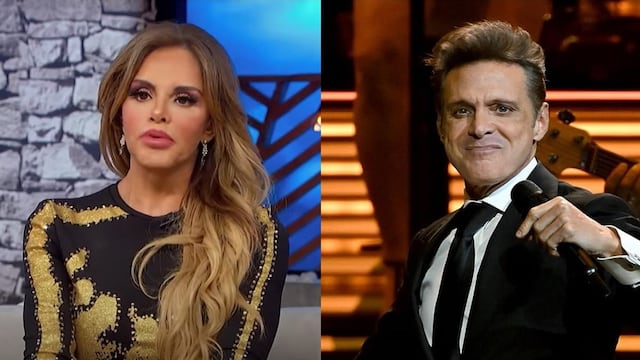 Lucía Méndez y Luis Miguel