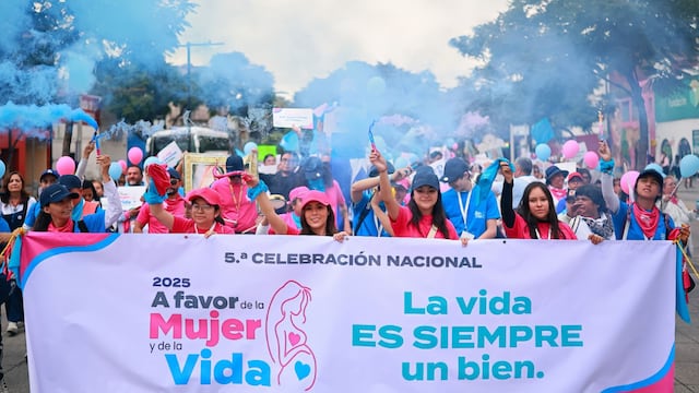 Se llevó a cabo la quinta edición de la marcha a favor de la muer y de la vida.