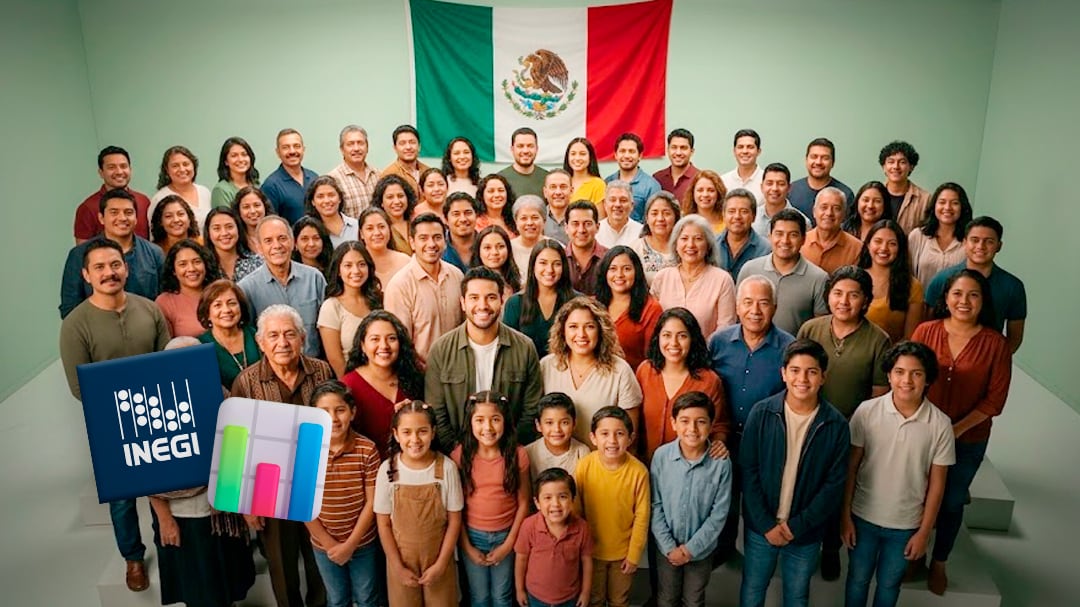 México alcanza 130.9 millones de habitantes, revela encuesta del INEGI